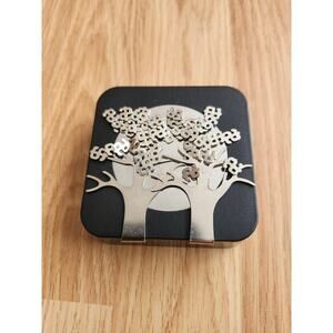 3D Tree Art Magnet Sculpture Modern Home Office Decor Metal & Plastic Design